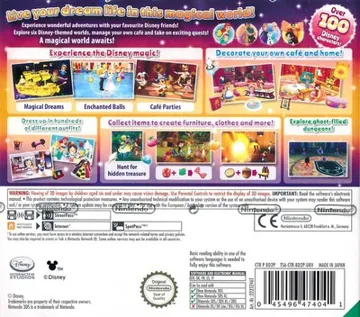 Disney Magical World 2 (Europe) (En,Fr,De,Es,It) box cover back